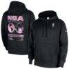 NBA Nike Team 31 Club Hoodie - Black - Front View