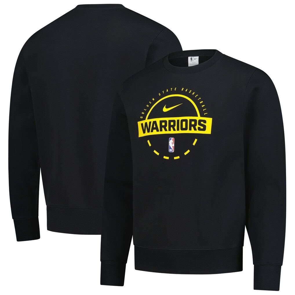 Golden State Warriors Nike 2025/26 Authentic Practice Club Sweatshirt