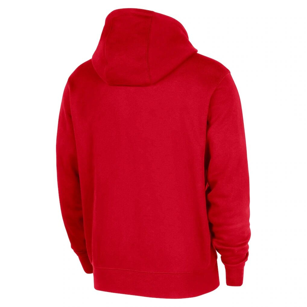 Chicago Bulls Nike 2025/26 Authentic Practice Club Pullover Hoodie