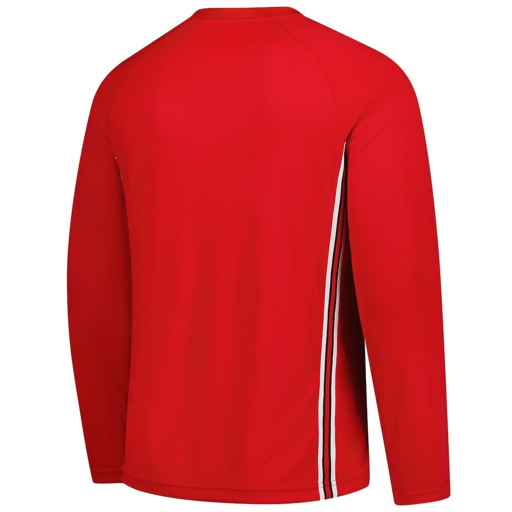 Chicago Bulls Nike 2025/26 Authentic Pre-Game Legend Dri-FIT Long Sleeve Shooting Shirt