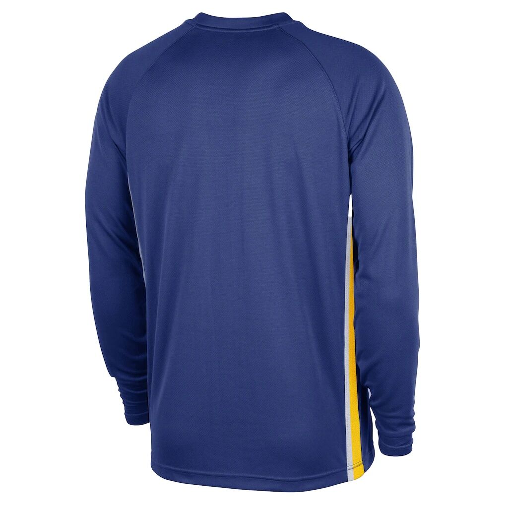Golden State Warriors Nike 2025/26 Authentic Pre-Game Legend Dri-FIT Long Sleeve Shooting Shirt – Royal
