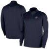 LA Clippers Nike 2025/26 Authentic Coaches Quarter-Zip Dri-Fit Top - Navy - Front View