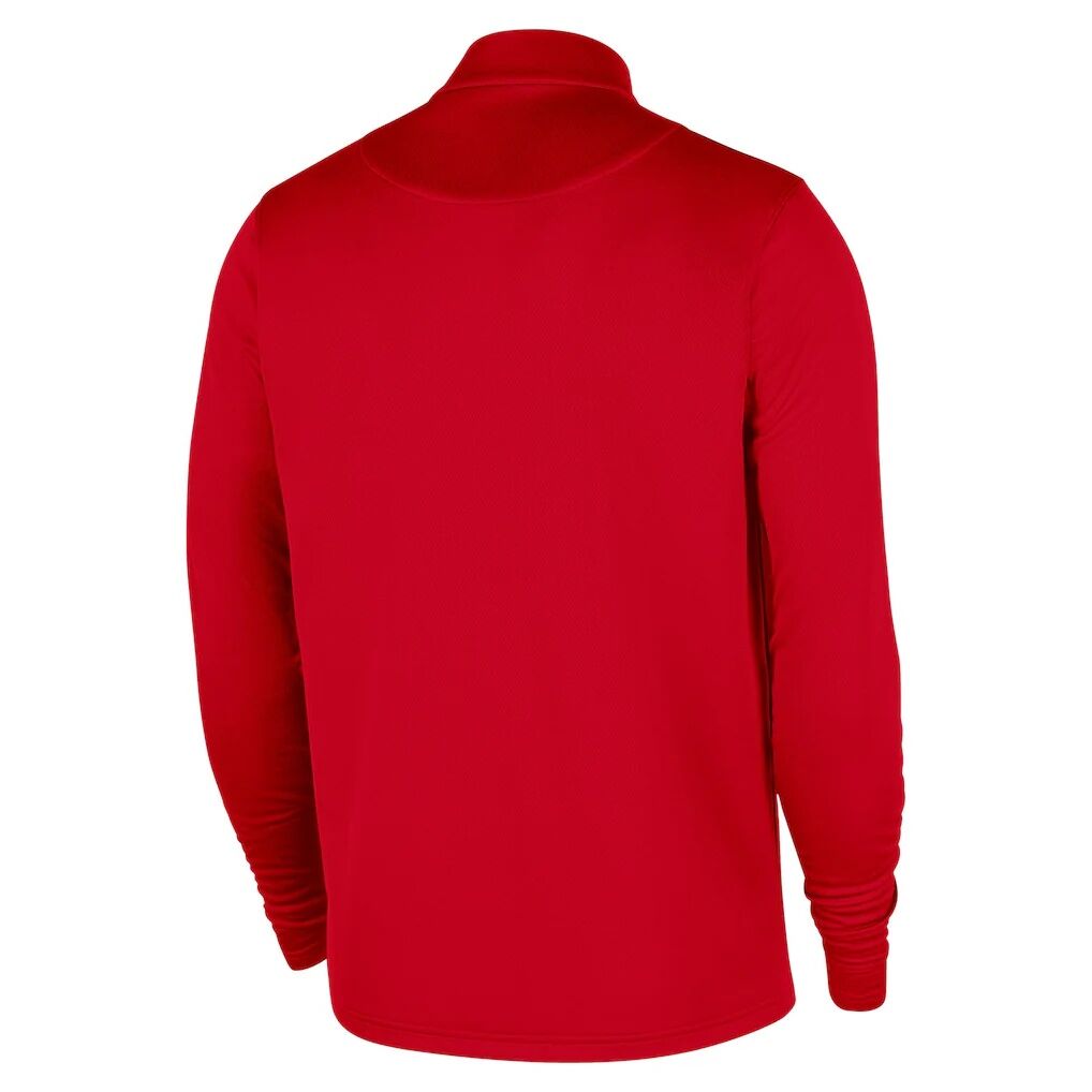 Chicago Bulls Nike 2025/26 Authentic Coaches Quarter-Zip Dri-Fit Top
