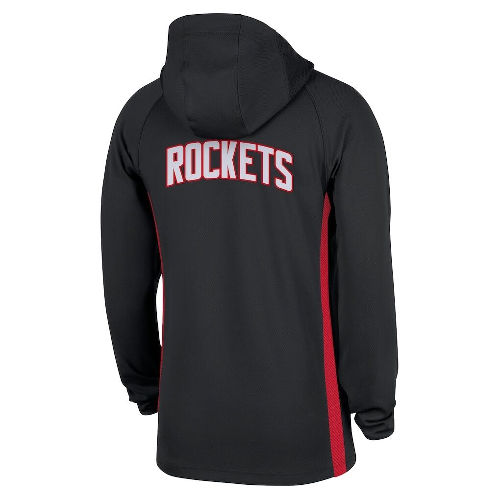 Houston Rockets Nike Authentic On Court Zone Quarter-Zip Dri-FIT Hoodie Jacket