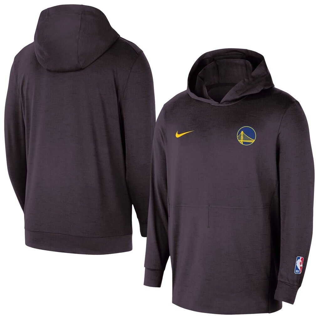 Golden State Warriors Nike Authentic Practice Yoga Restore Dri-Fit Pullover Hoodie
