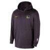 Golden State Warriors Nike Authentic Practice Yoga Restore Dri-Fit Pullover Hoodie - Black - Side View