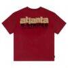 Atlanta United FC Live Breathe Futbol Unisex 5-Stripes T-Shirt - Red - Detail View