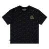 LA Galaxy Live Breathe Futbol Unisex Supernova T-Shirt - Black - Side View