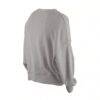 Las Vegas Aces New Era Women's Oversized Mineral Wash Sweatshirt - Silver - Detail View