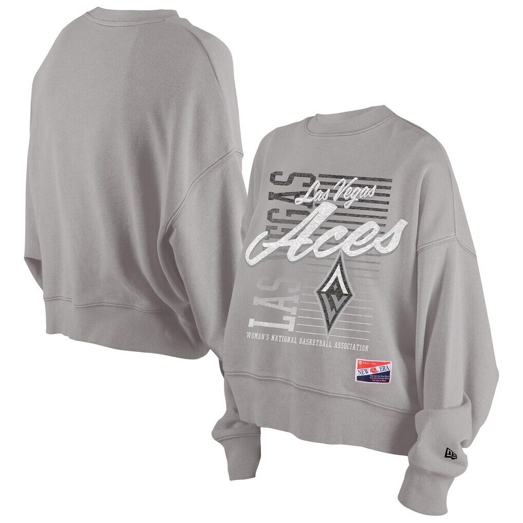 Las Vegas Aces New Era Women's Oversized Mineral Wash Sweatshirt