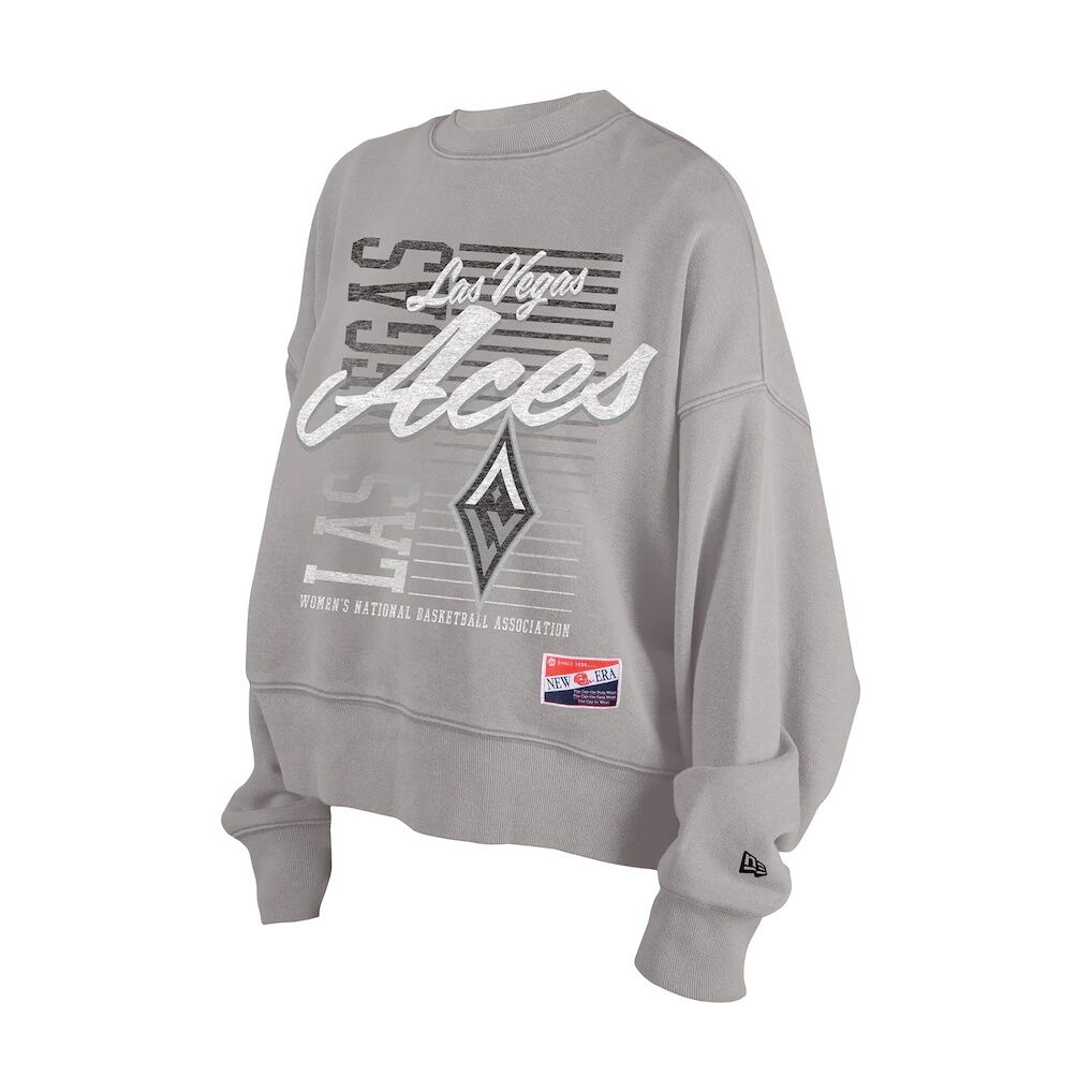 Las Vegas Aces New Era Women's Oversized Mineral Wash Sweatshirt