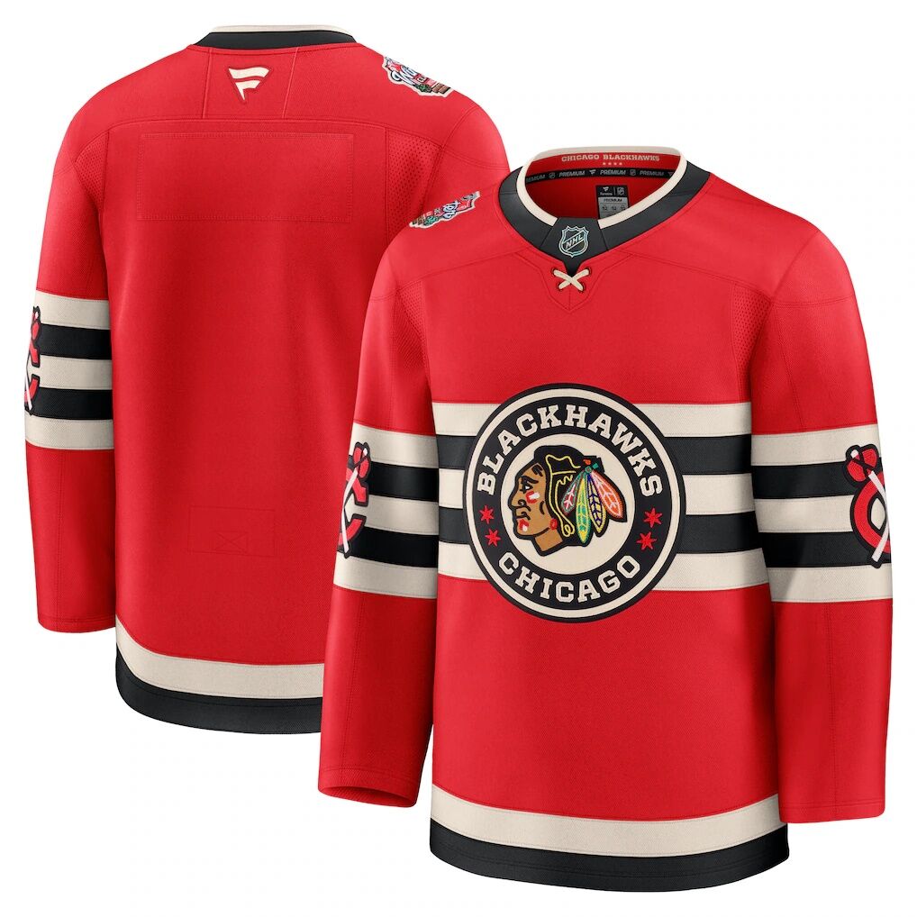 Chicago Blackhawks Fashion7 2025 NHL Winter Classic Premium Jersey