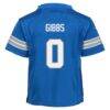 Jahmyr Gibbs Detroit Lions Nike Infant Team Player Game Jersey - Blue - Detail View