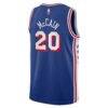 Jared McCain Philadelphia 76ers Nike Youth Swingman Jersey - Icon Edition - - Detail View