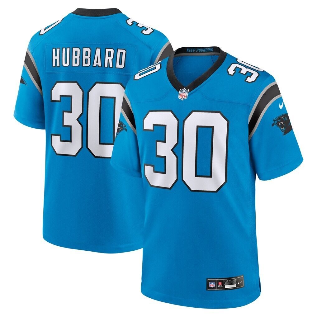 Chuba Hubbard Carolina Panthers Nike Alternate Game Jersey