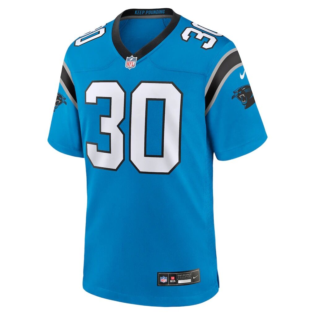 Chuba Hubbard Carolina Panthers Nike Alternate Game Jersey
