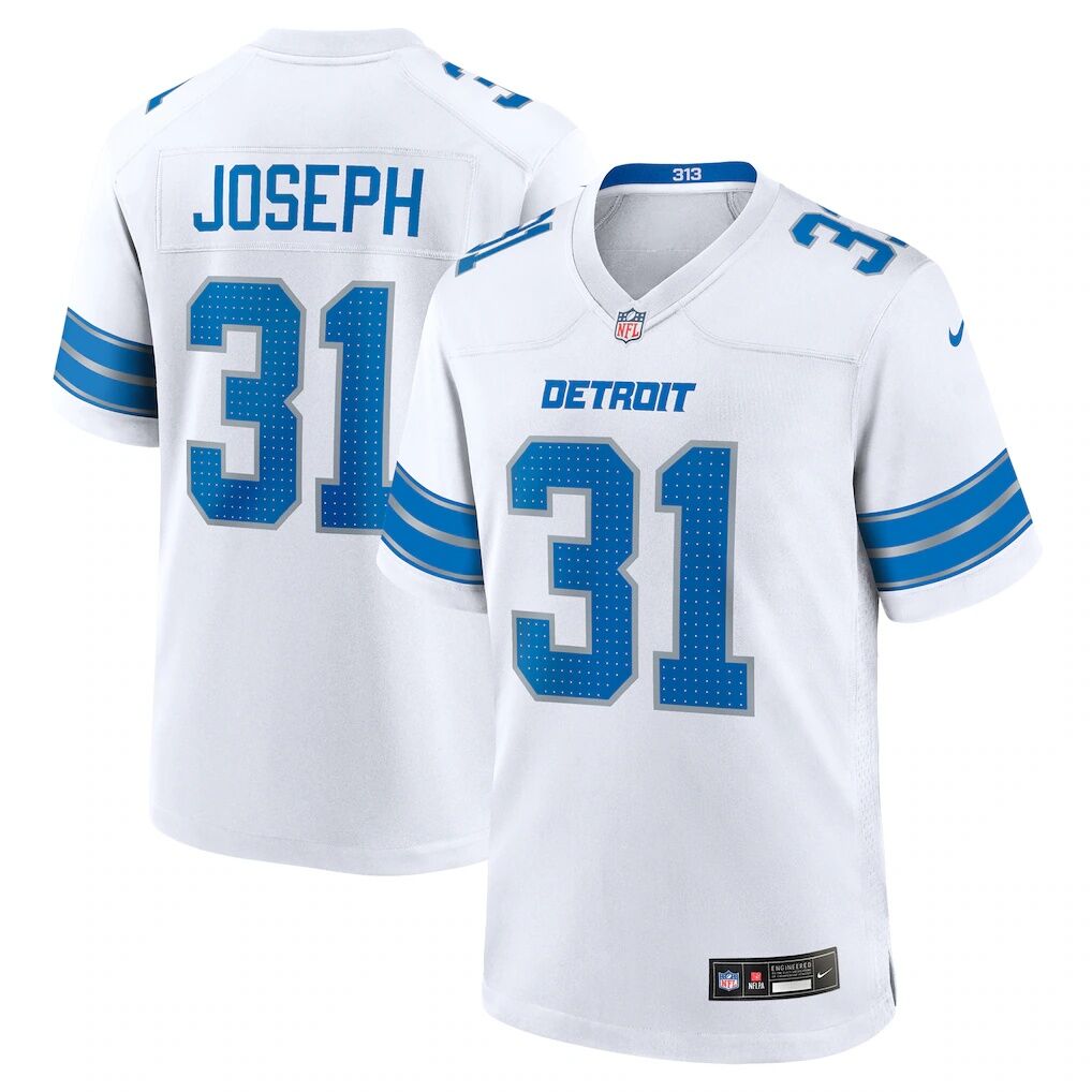 Kerby Joseph Detroit Lions Nike Game Jersey