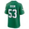 Zack Baun Philadelphia Eagles Nike Alternate Game Jersey - - Detail View