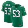 Zack Baun Philadelphia Eagles Nike Alternate Game Jersey - - Front View