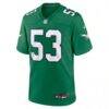 Zack Baun Philadelphia Eagles Nike Alternate Game Jersey - - Side View