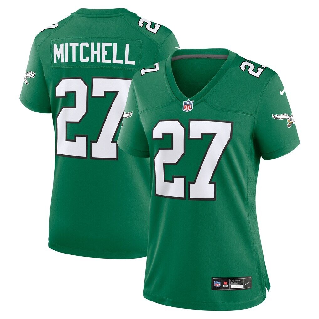 Quinyon Mitchell Philadelphia Eagles Nike Women's Alternate Game Jersey -  Kelly Green