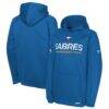 Buffalo Sabres Fashion7 Youth Authentic Pro Rink Raglan Hoodie - - Front View