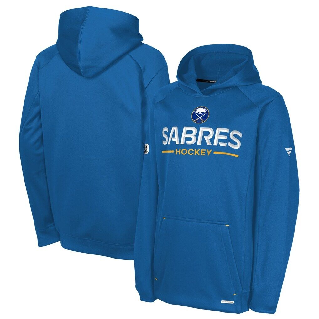 Buffalo Sabres Fashion7 Youth Authentic Pro Rink Raglan Hoodie – Royal