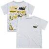 Alabama State Hornets Vive La Fete Toddler Impressions Artwork T-Shirt - White - Front View