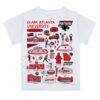 Clark Atlanta University Panthers Vive La Fete Toddler Impressions Artwork T-Shirt - White - Detail View