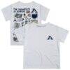 Akron Zips Vive La Fete Toddler Impressions Artwork T-Shirt - White - Front View