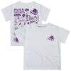 Abilene Christian University Wildcats Vive La Fete Youth Impressions Artwork T-Shirt - White - Front View
