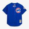 Ryne Sandberg Chicago Cubs Mitchell & Ness Cooperstown Collection 1997 Mesh Batting Practice Button-Up Jersey - - Front View