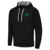 Los Angeles Lakers Antigua St. Patrick's Day Victory Raglan Pullover Hoodie - Black - Side View