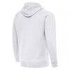Cleveland Cavaliers Antigua St. Patrick's Day Victory Raglan Pullover Hoodie - White - Detail View