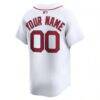 Boston Red Sox Nike Home Limited Custom Jersey - White - Detail View
