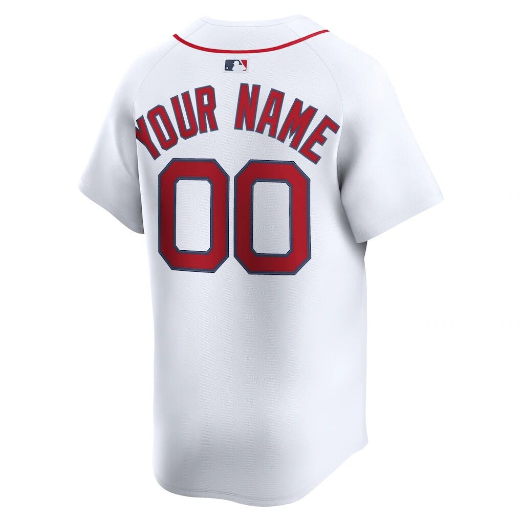 Boston Red Sox Nike Home Limited Custom Jersey