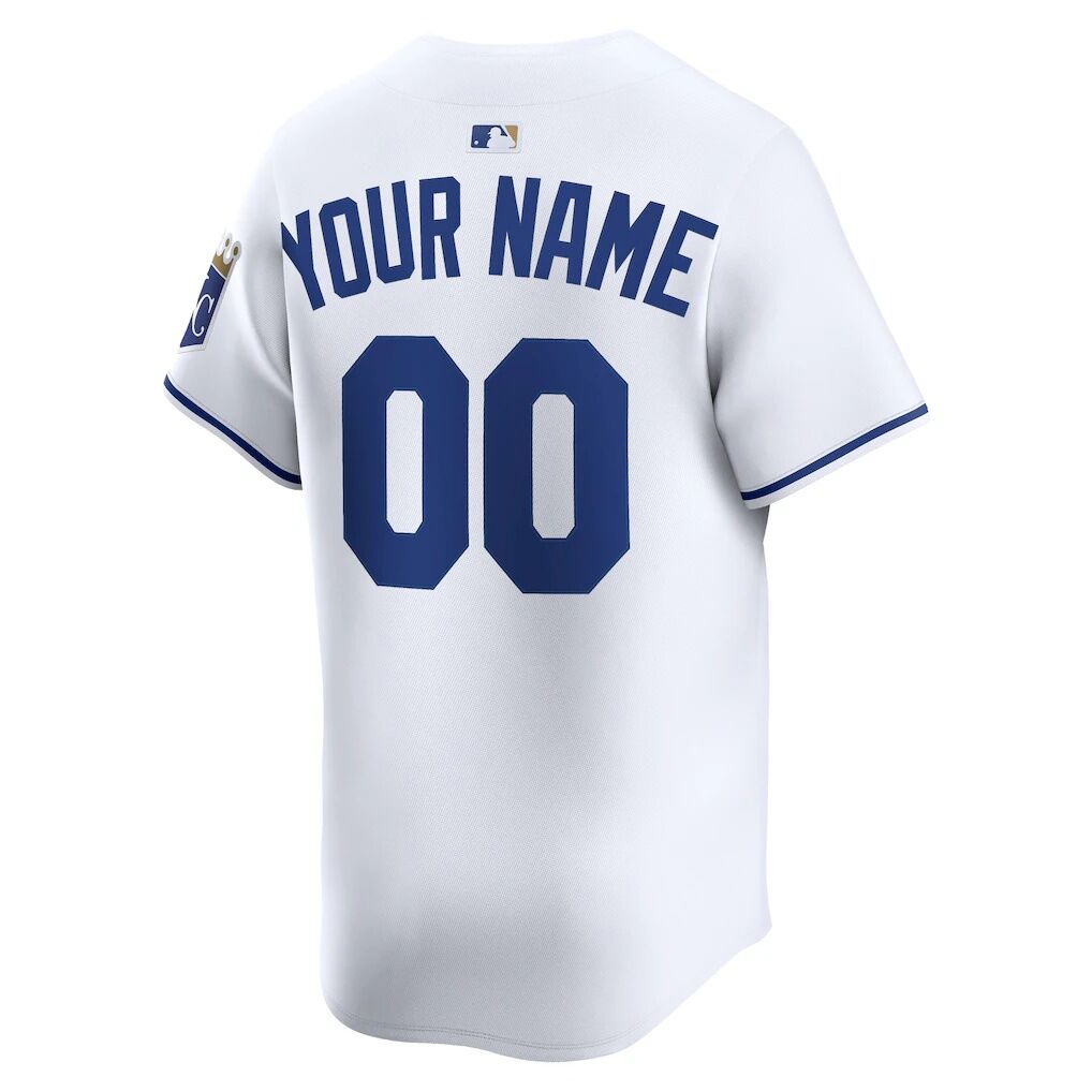 Kansas City Royals Nike Home Limited Custom Jersey