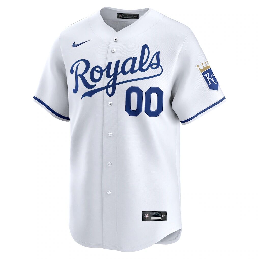 Kansas City Royals Nike Home Limited Custom Jersey