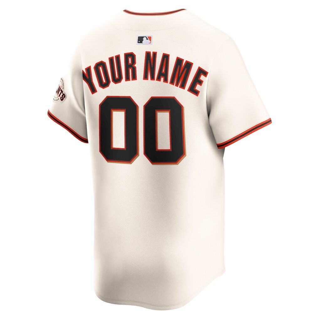 San Francisco Giants Nike Home Limited Custom Jersey