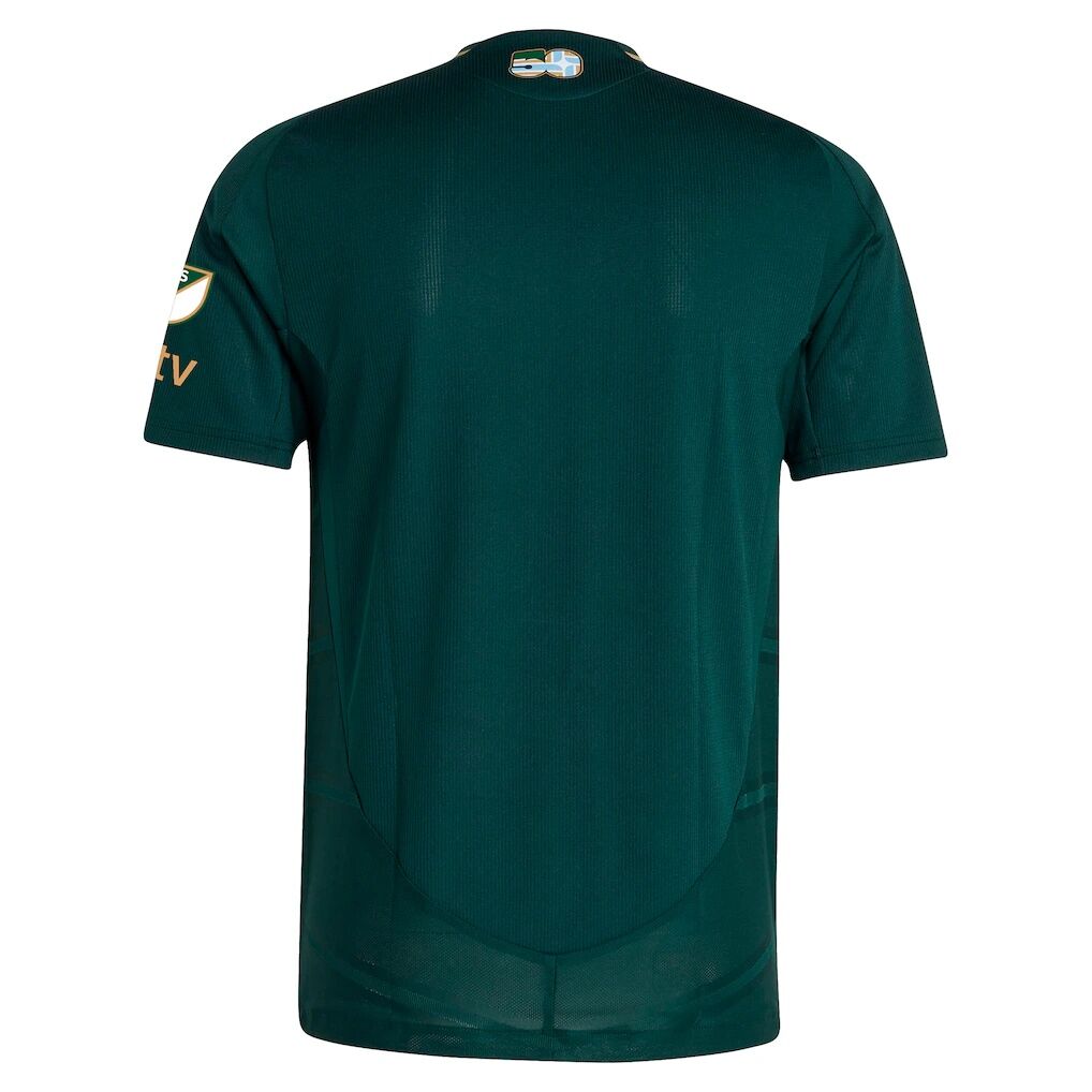 Portland Timbers adidas 2025 Forever Green & Gold Authentic Jersey