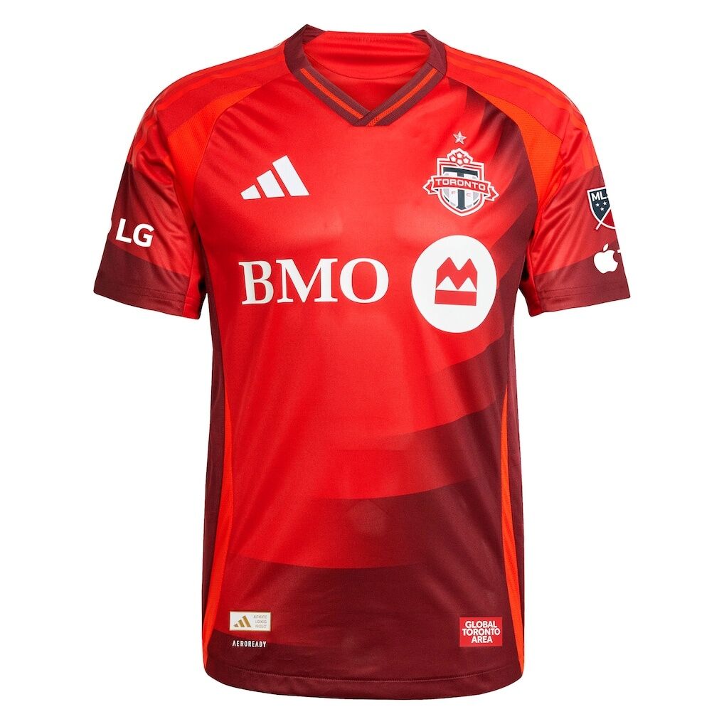 Toronto FC adidas 2025 Club Kit Authentic Jersey