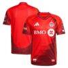 Toronto FC adidas 2025 Club Kit Authentic Jersey - Red - Side View