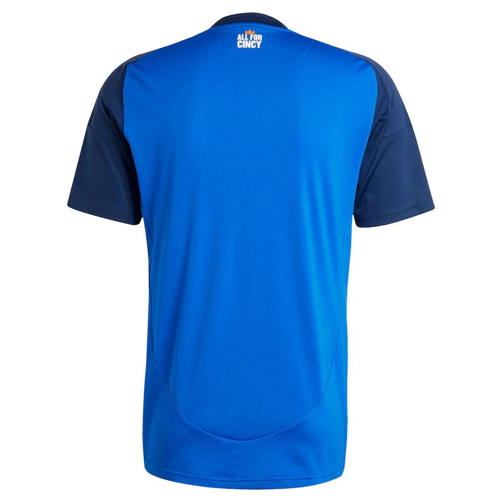 FC Cincinnati adidas 2025 Orange and Blue Legacy Kit Replica Jersey