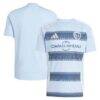 Sporting Kansas City adidas 2025 One KC Replica Jersey - - Front View
