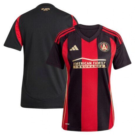 Atlanta United FC adidas Women's 2025 The Connector Replica Jersey - Black - Side View