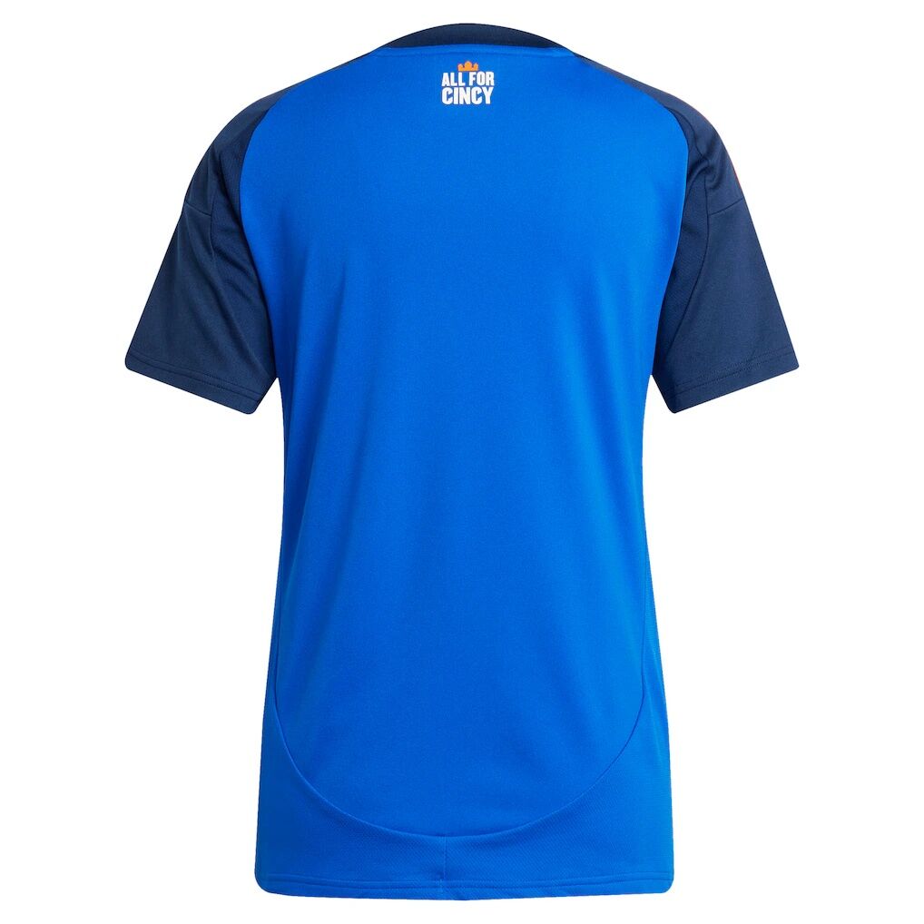 FC Cincinnati adidas Women's 2025 Orange and Blue Legacy Kit Replica Jersey