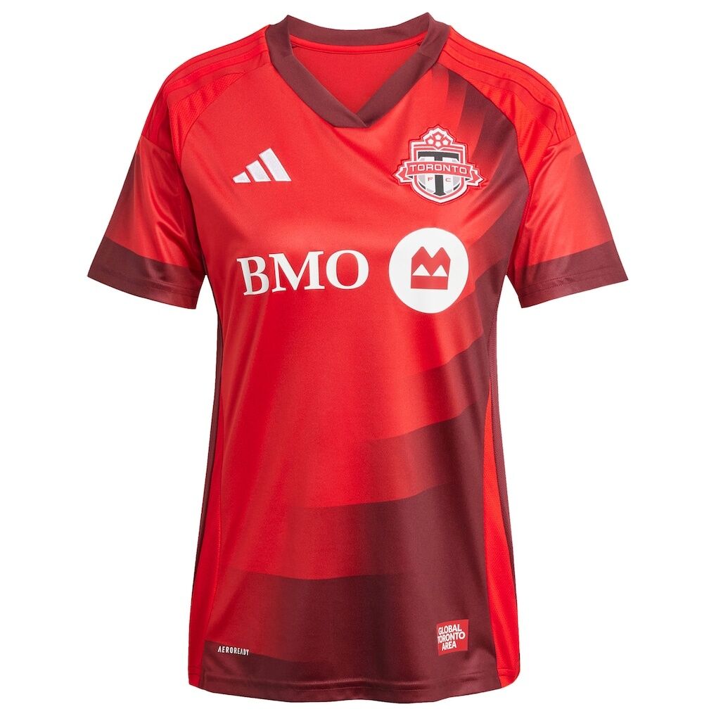 Toronto FC adidas Women's 2025 Club Kit Replica Jersey