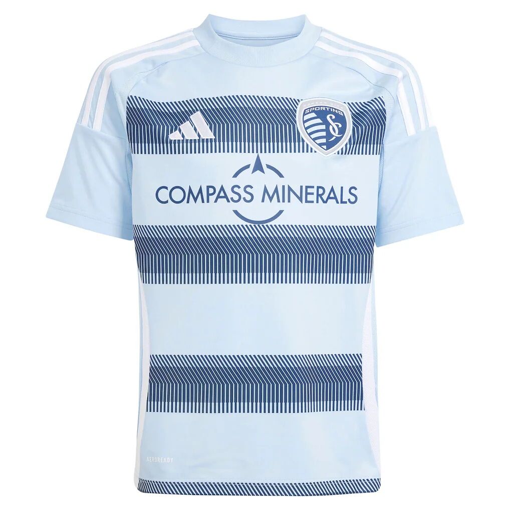 Sporting Kansas City adidas Youth 2025 One KC Replica Jersey - Light Blue