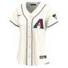 Arizona Diamondbacks Nike Women's Home Limited Custom Jersey - Cream - Side View