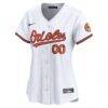 Baltimore Orioles Nike Women's Home Limited Custom Jersey - White - Side View